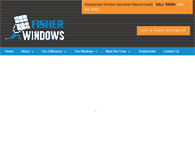 Tablet Screenshot of jefffisherwindows.com